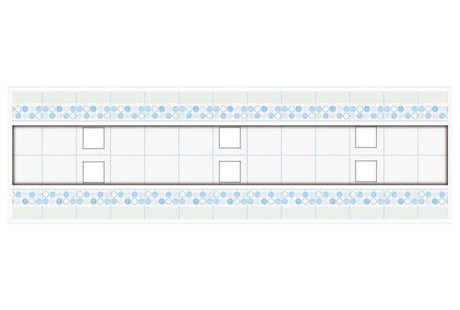 地中海戀人藍(lán)調(diào)陽臺搭配圖 300×300mm-全屋整裝陽臺吊頂抗菌吊頂效果圖