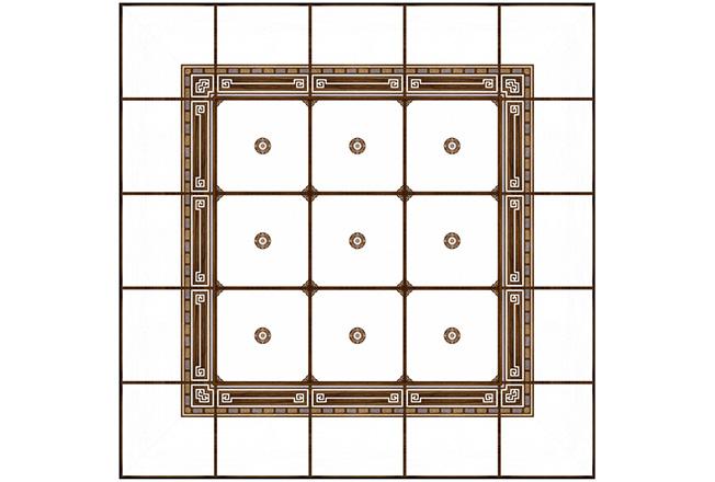 盛世長(zhǎng)安、緣定三生系列搭配圖 300×300mm-全屋整裝衛(wèi)浴吊頂抗菌吊頂效果圖