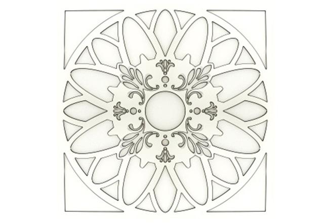 湖山麗影 客廳吊頂