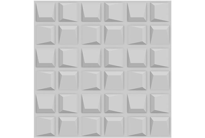 白色島嶼-滾涂 450×450mm-全屋整裝客廳吊頂抗菌吊頂效果圖