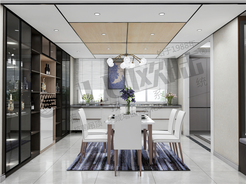 歐陸美居蜂窩大板，高顏值+強性能，演繹“大”不一樣的居室吊頂美學(xué)！