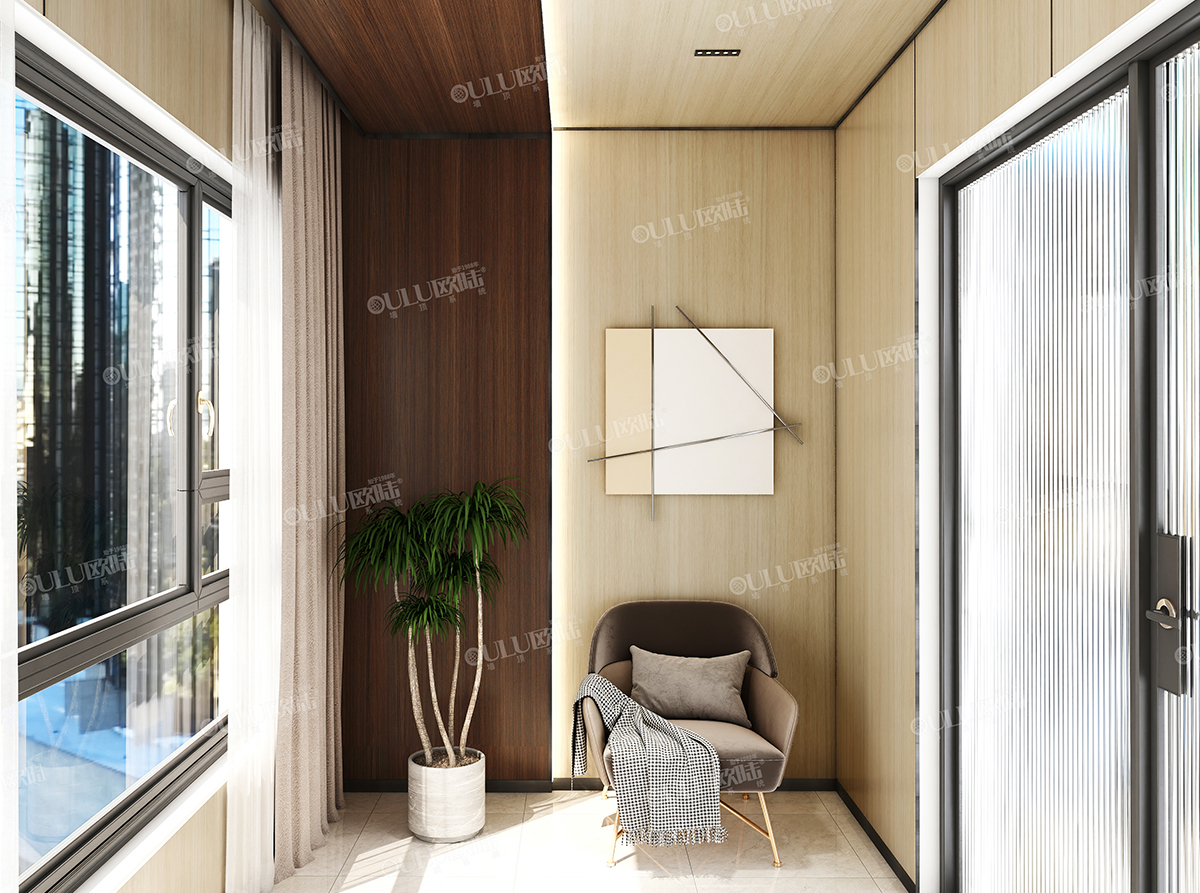 云霧石組合-陽臺(tái)空間效果圖