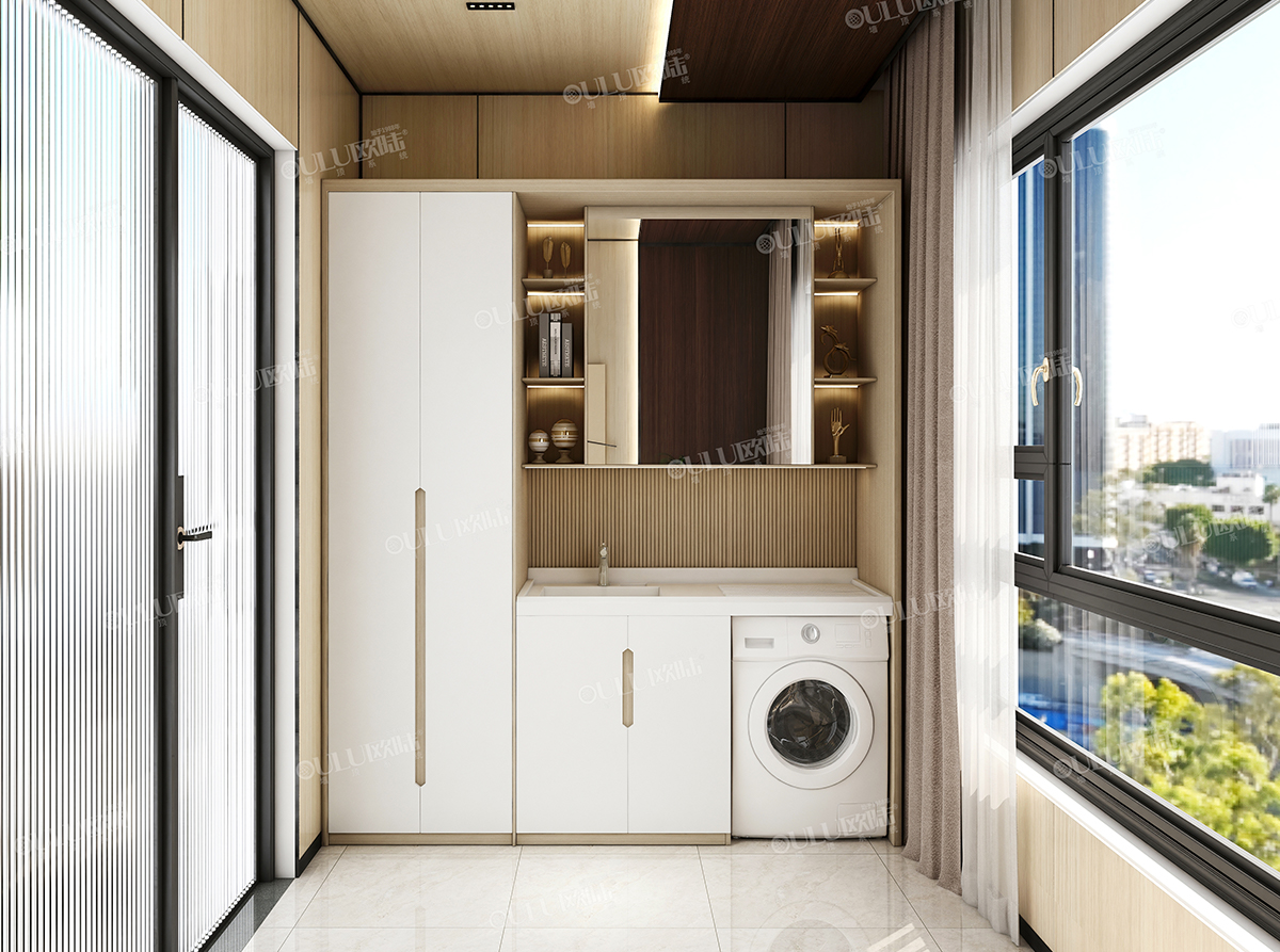 云霧石組合-陽臺(tái)空間效果圖